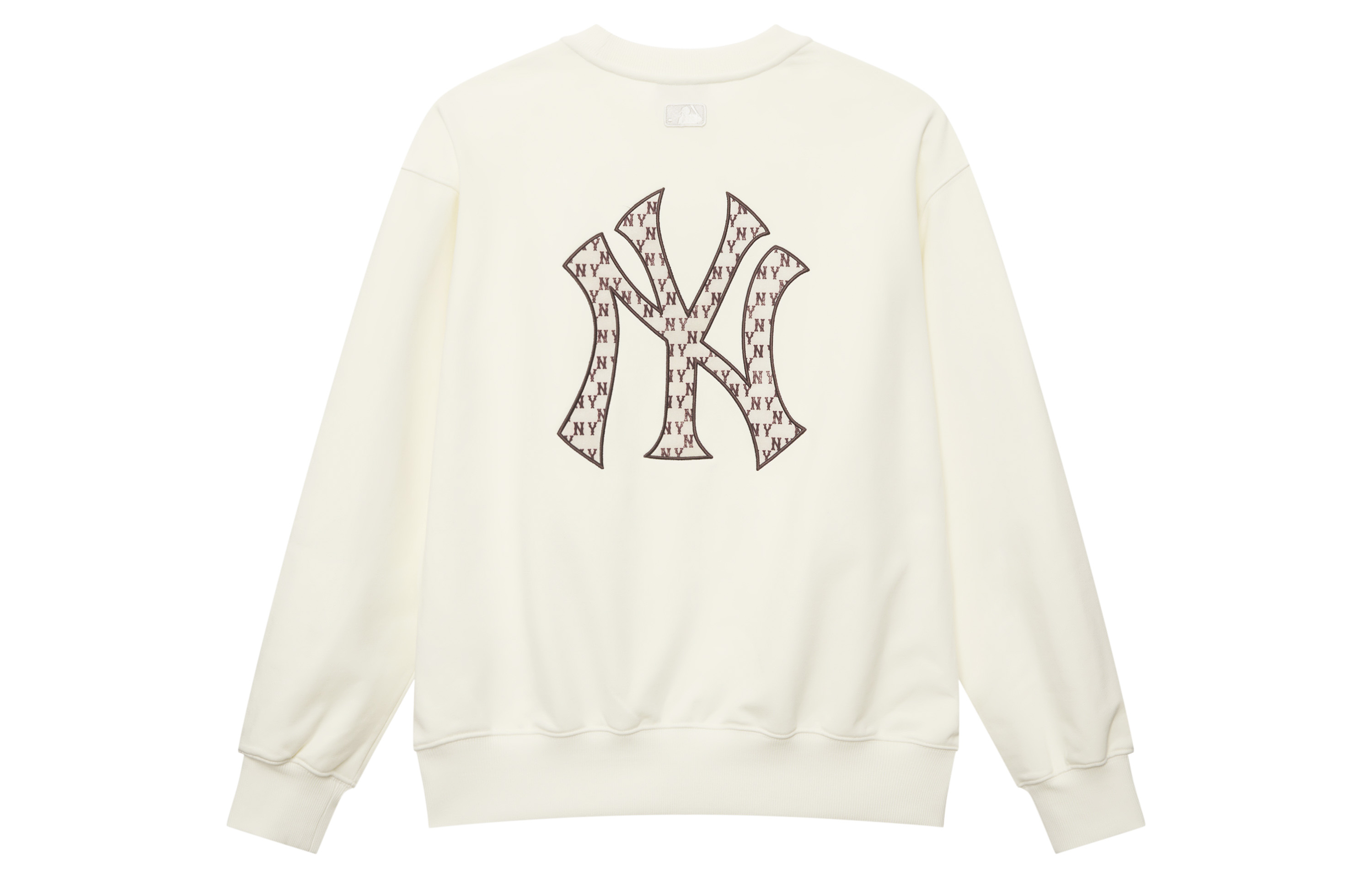 

Свитшот унисекс стандарт Monogram Collection New York Yankees SS25 MLB, кремовый