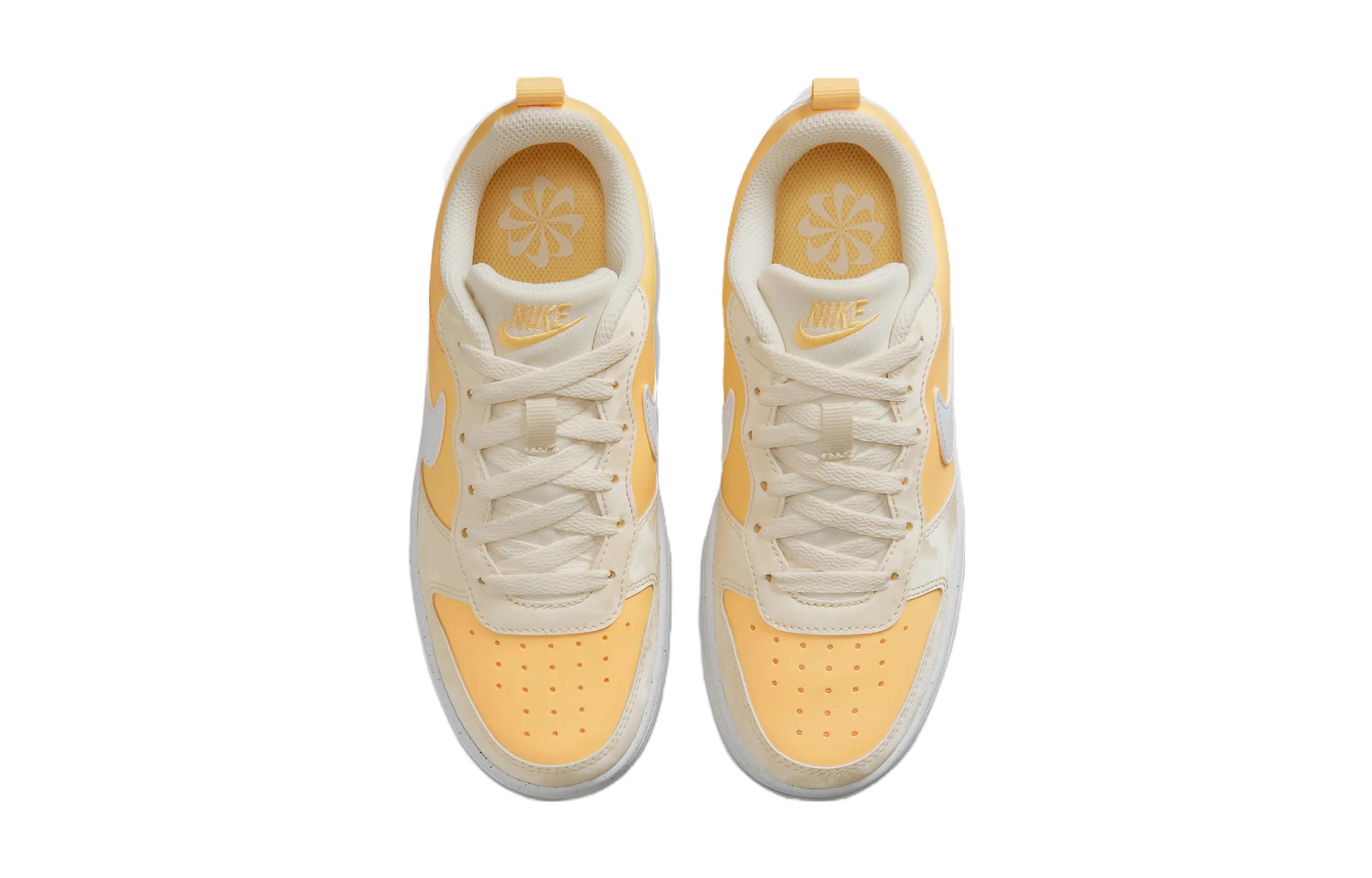 Nike Court Borough Low Recraft GS 'Pale Ivory Melon Tint' Оранжевый — фото 3
