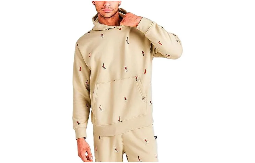 Толстовка с капюшоном Essential Holiday Jumpman Fleece Jordan, экрю