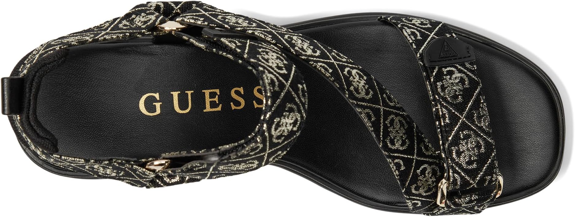 Сандалии GUESS Ocilia, цвет Black 1 — фото 2