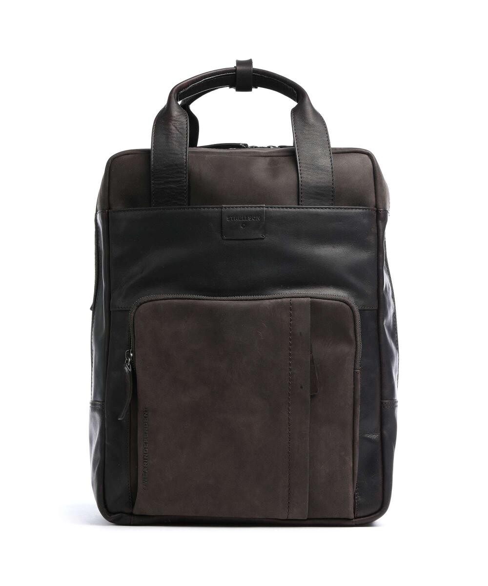 

Рюкзак Brick Lane 15″ кожаный Strellson, коричневый