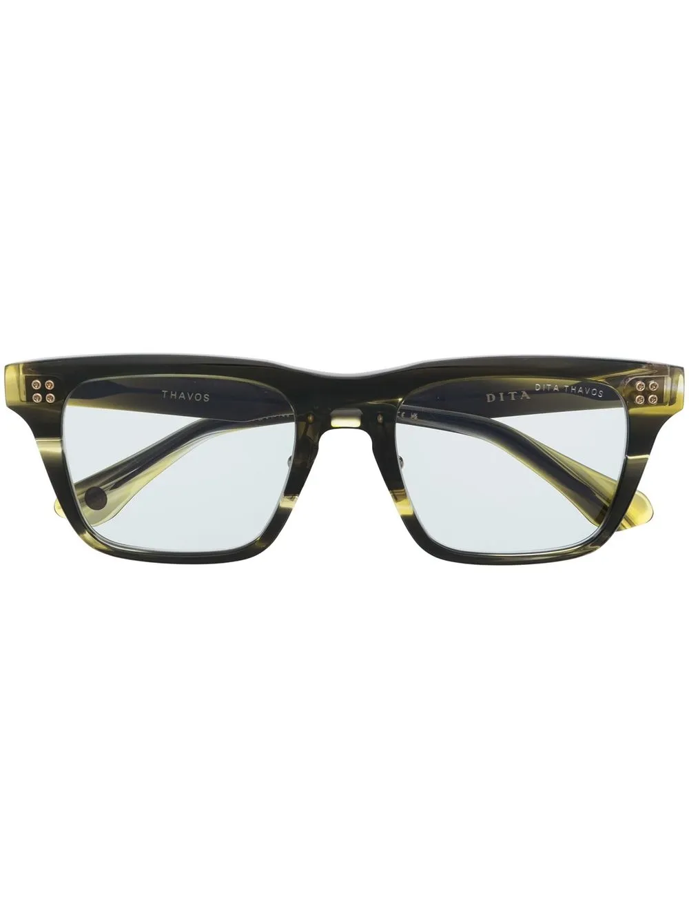 

Солнцезащитные очки Thavos Dita Eyewear, зеленый