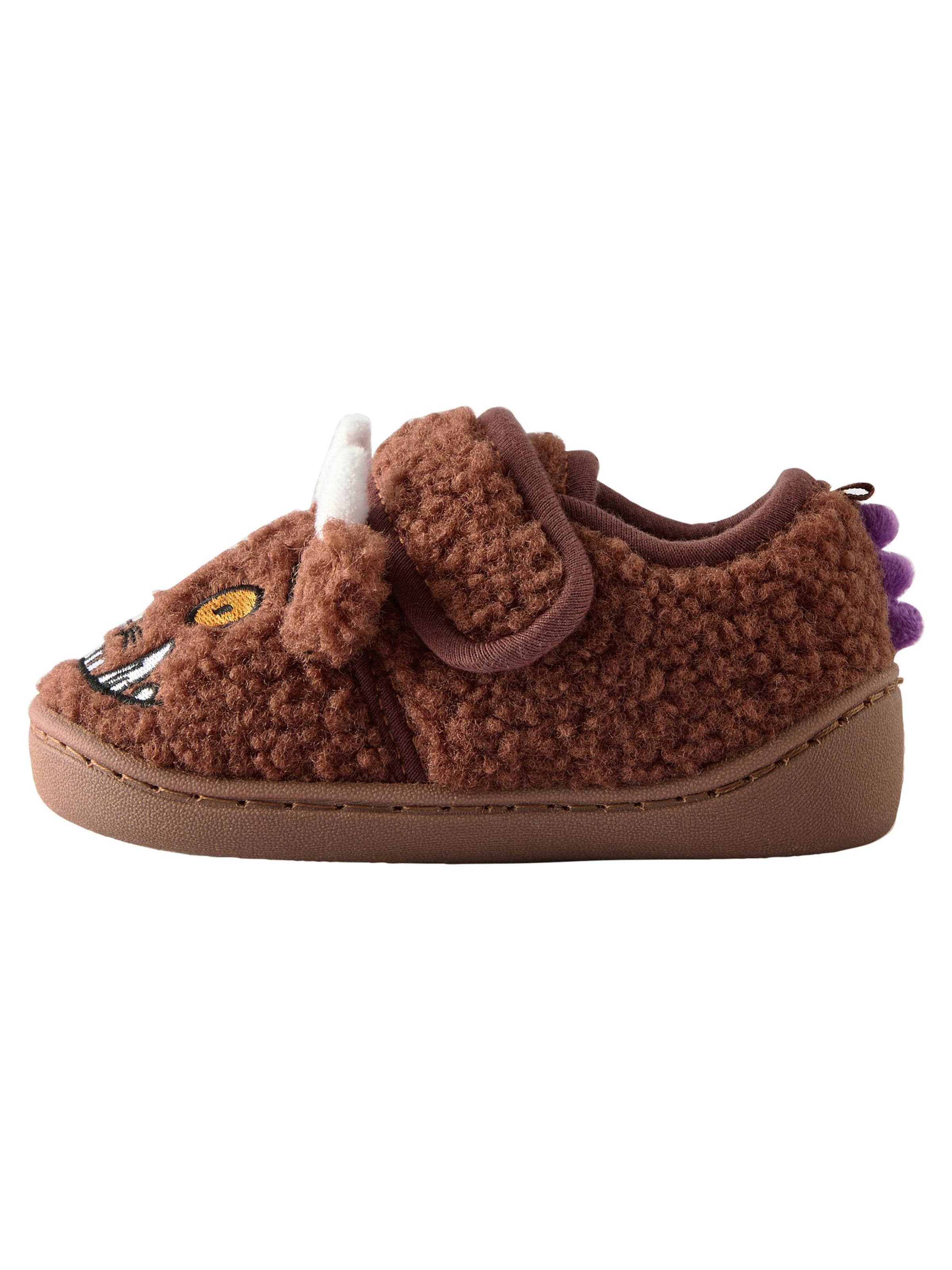 Next Flats 'Gruffalo Cupsole' в коричневом цвете