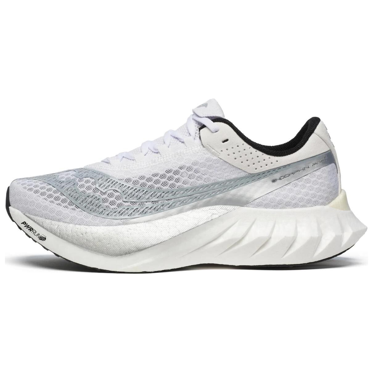 

Кроссовки Endorphin Pro 4 мужские с низким верхом белые/серебристые Saucony