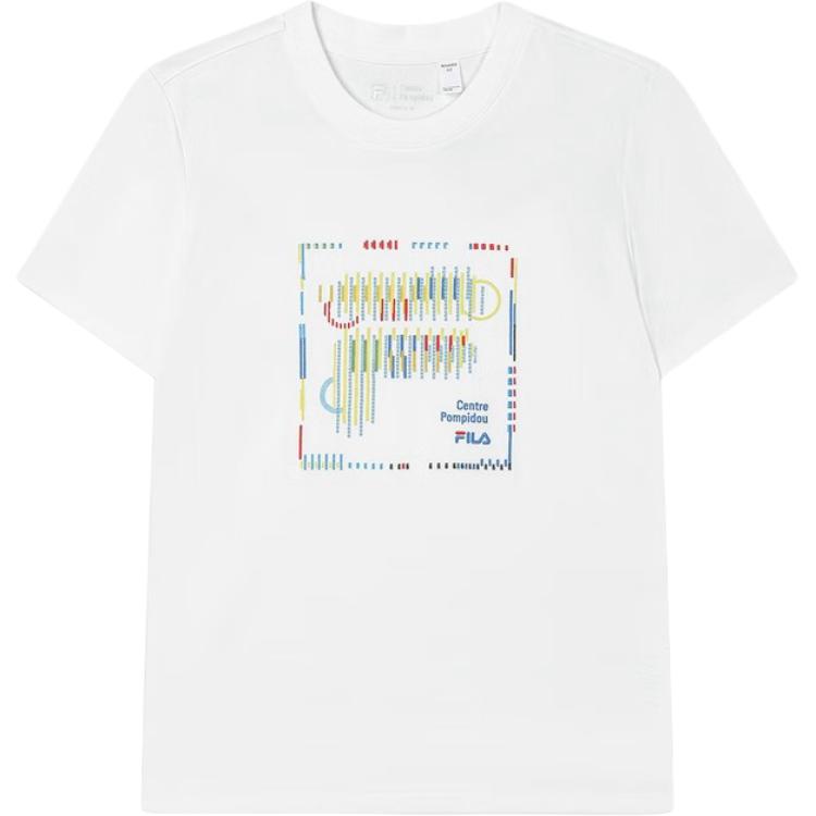 

Футболка Heritage женская Bright White FILA, Sun White