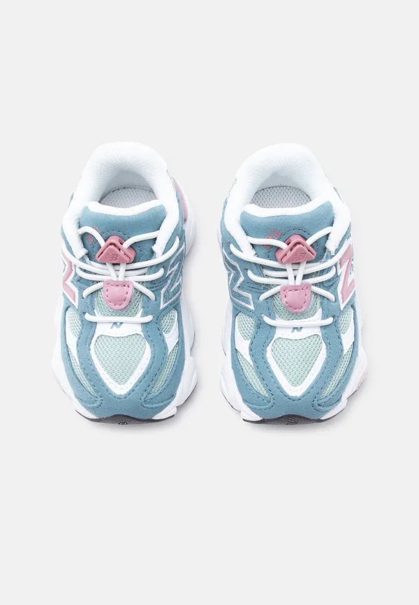 9060 детские туфли унисекс New Balance, Salt Water/Rosewood — фото 4