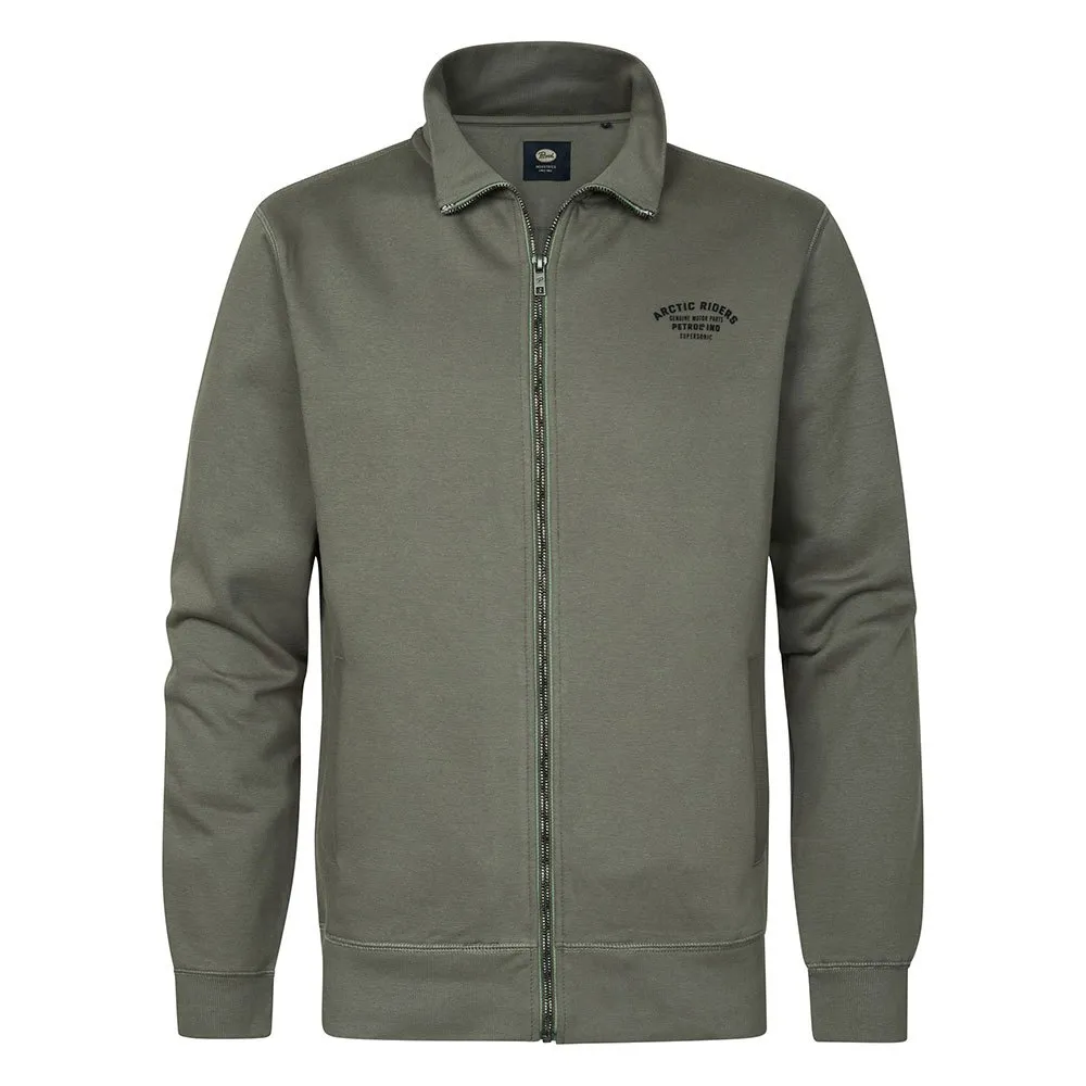 

Толстовка Petrol Industries M-3040-SWC113 half zip, зеленый