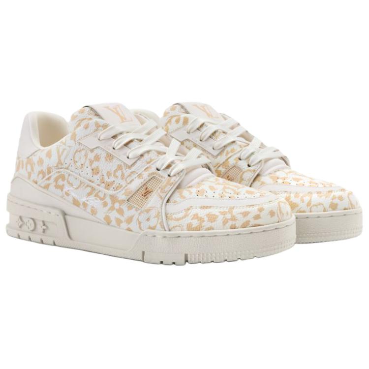 LOUIS VUITTON Кроссовки Trainer Low top Skateboard, женские, цвет Light Umber — фото 3