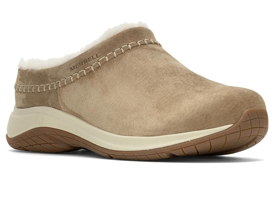 Женские зимние кроссовки Merrell Encore Ice 5 J006014-270 коричневые замшевые