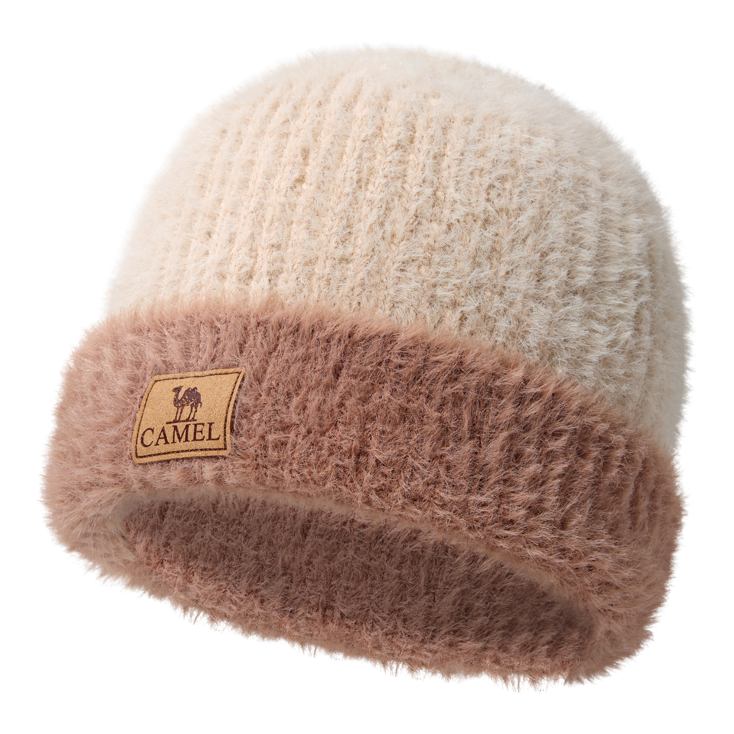 

CAMEL Унисекс шапка бини, White/Khaki