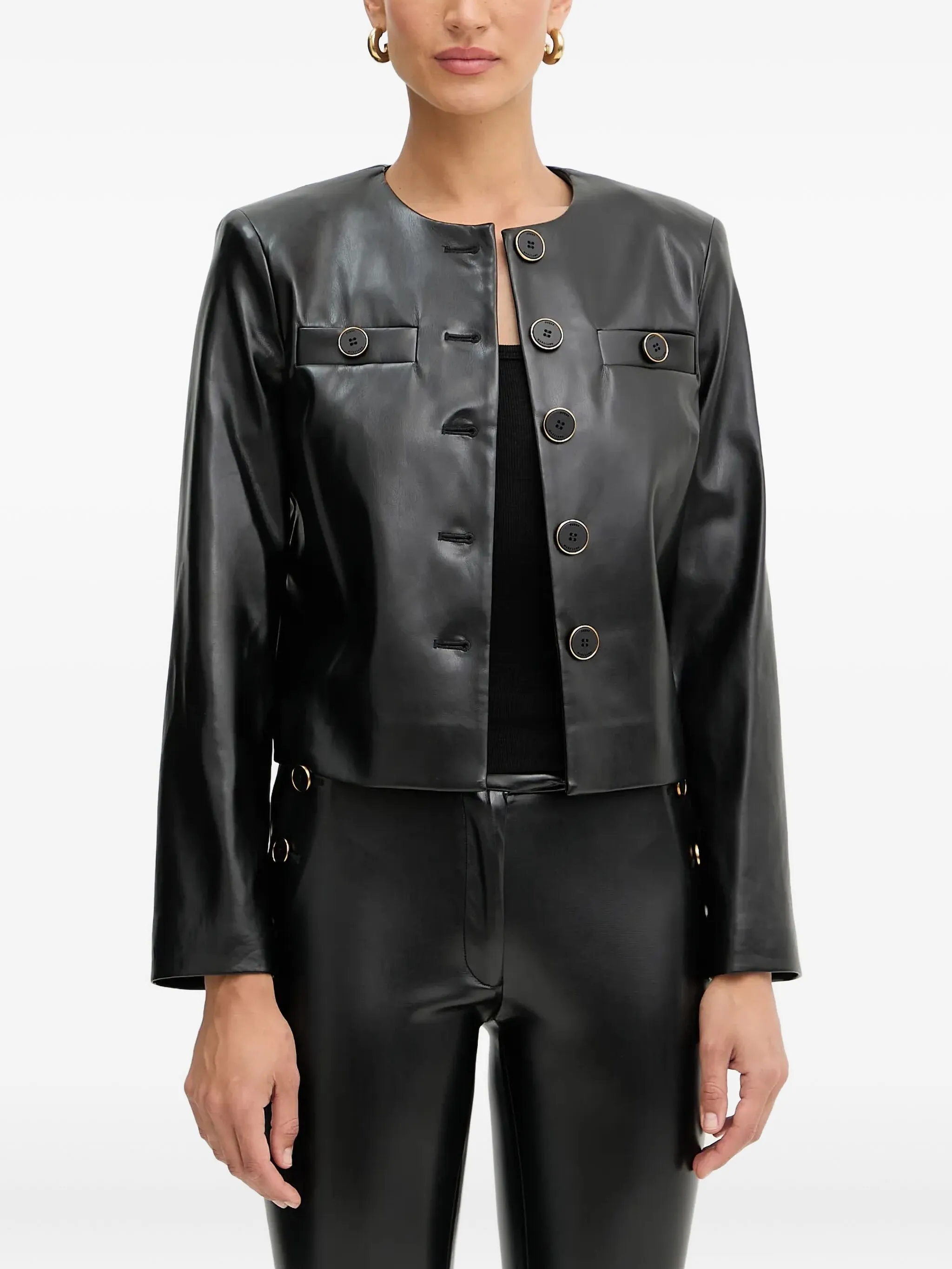 

Жакет на пуговицах Guess Usa, черный