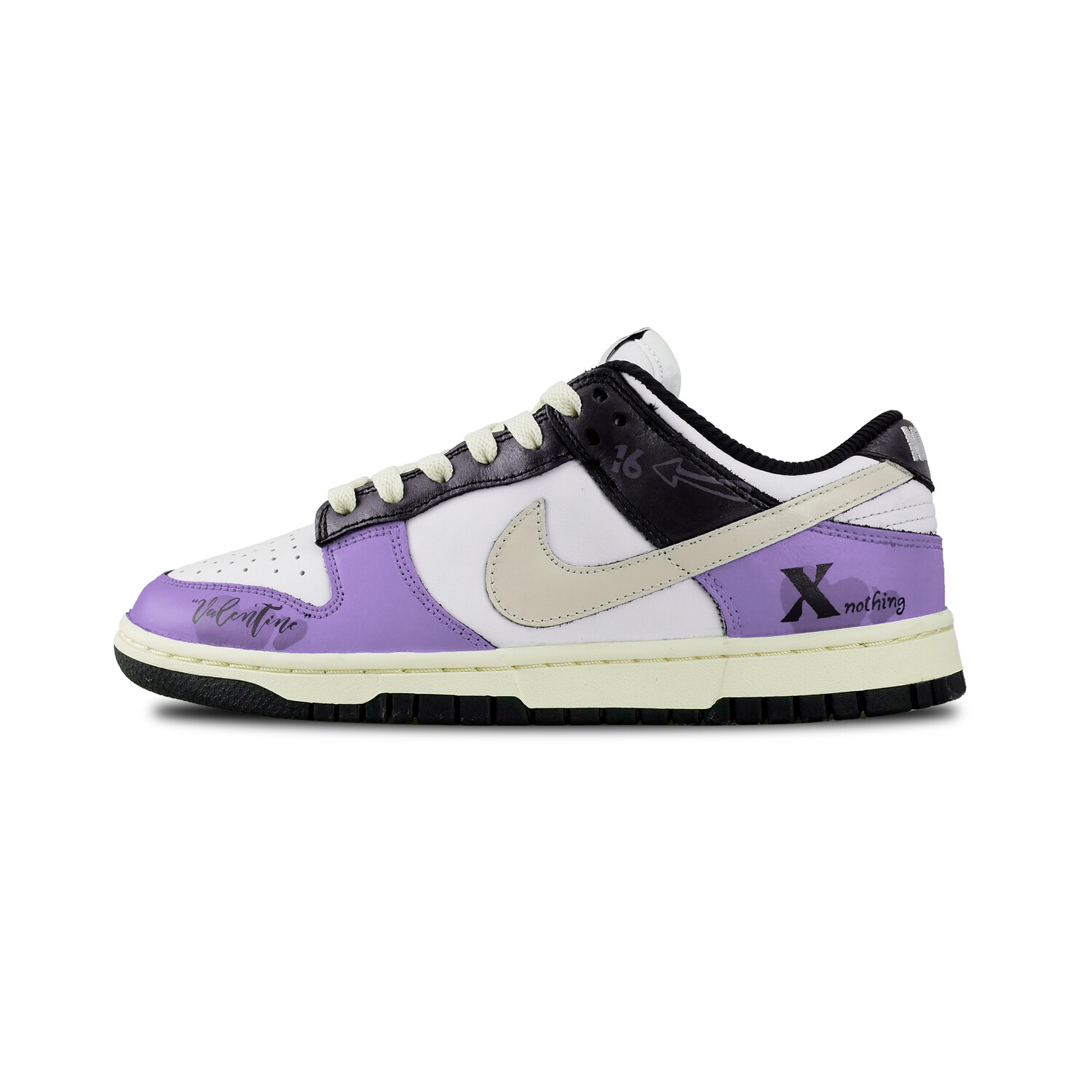 

Кроссовки Nike Dunk Skateboarding Shoes Women's Low-top Taro Purple, цвет Taro Purple