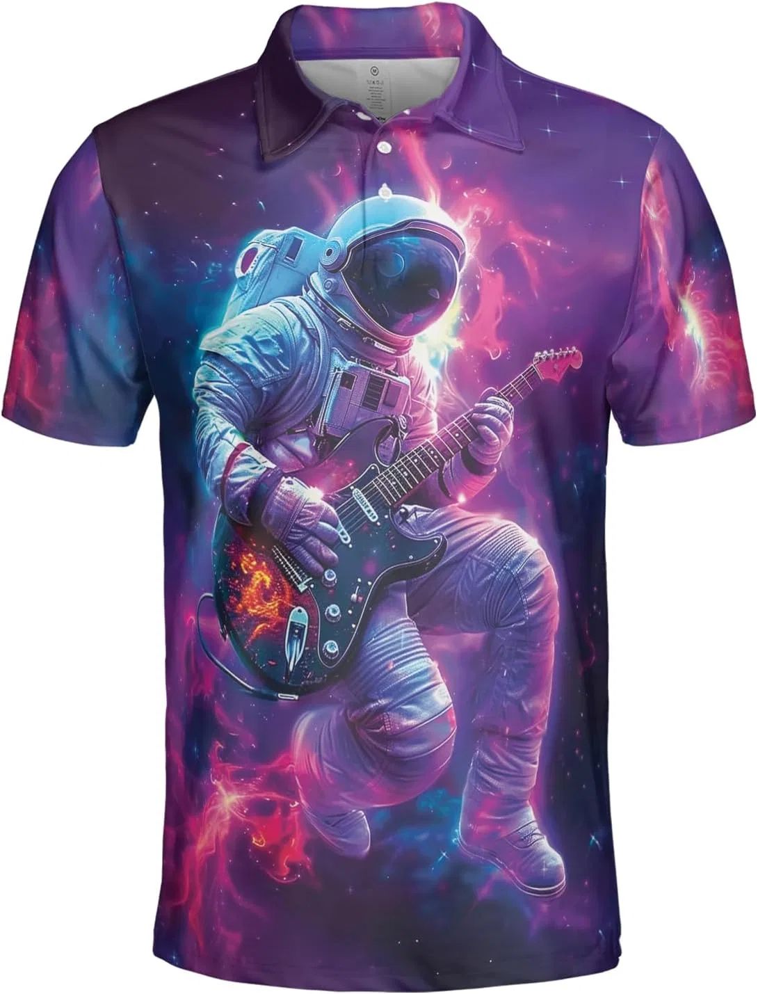 Поло с коротким рукавом, космос, Regular Fit, серия 06, Astronaut_50