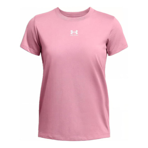 

Футболка campus core t-shirt 'pink' Under Armour, розовый