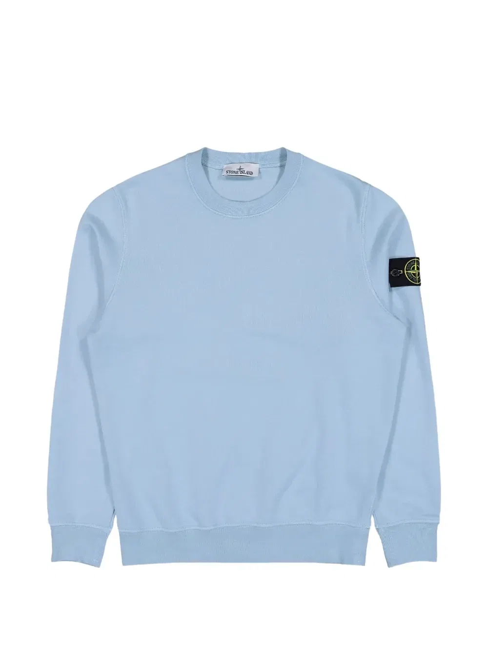 Флисовая толстовка с логотипом-значком Stone Island, синий
