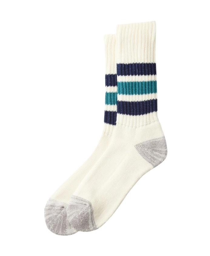 

R1255 грубые ребристые носки в стиле ретро Rototo, мультиколор