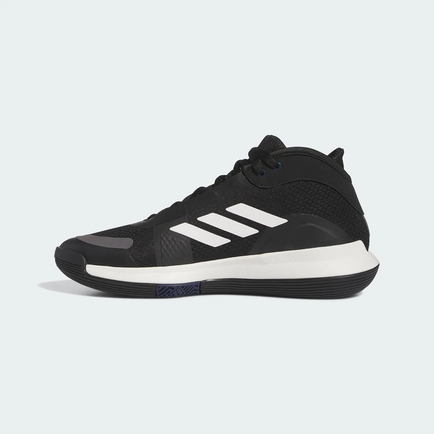 Кроссовки Adidas Unisex Bounce Legends - низкие (не для футбола), Core Black Cloud White Charcoal — фото 2