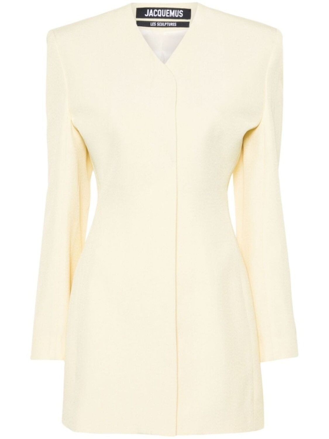

Jacquemus платье мини La Robe Cubo, желтый