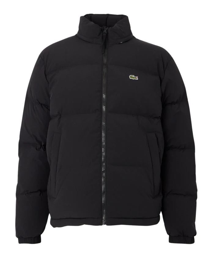 

Водоотталкивающая пуховая куртка с капюшоном Lacoste, черный