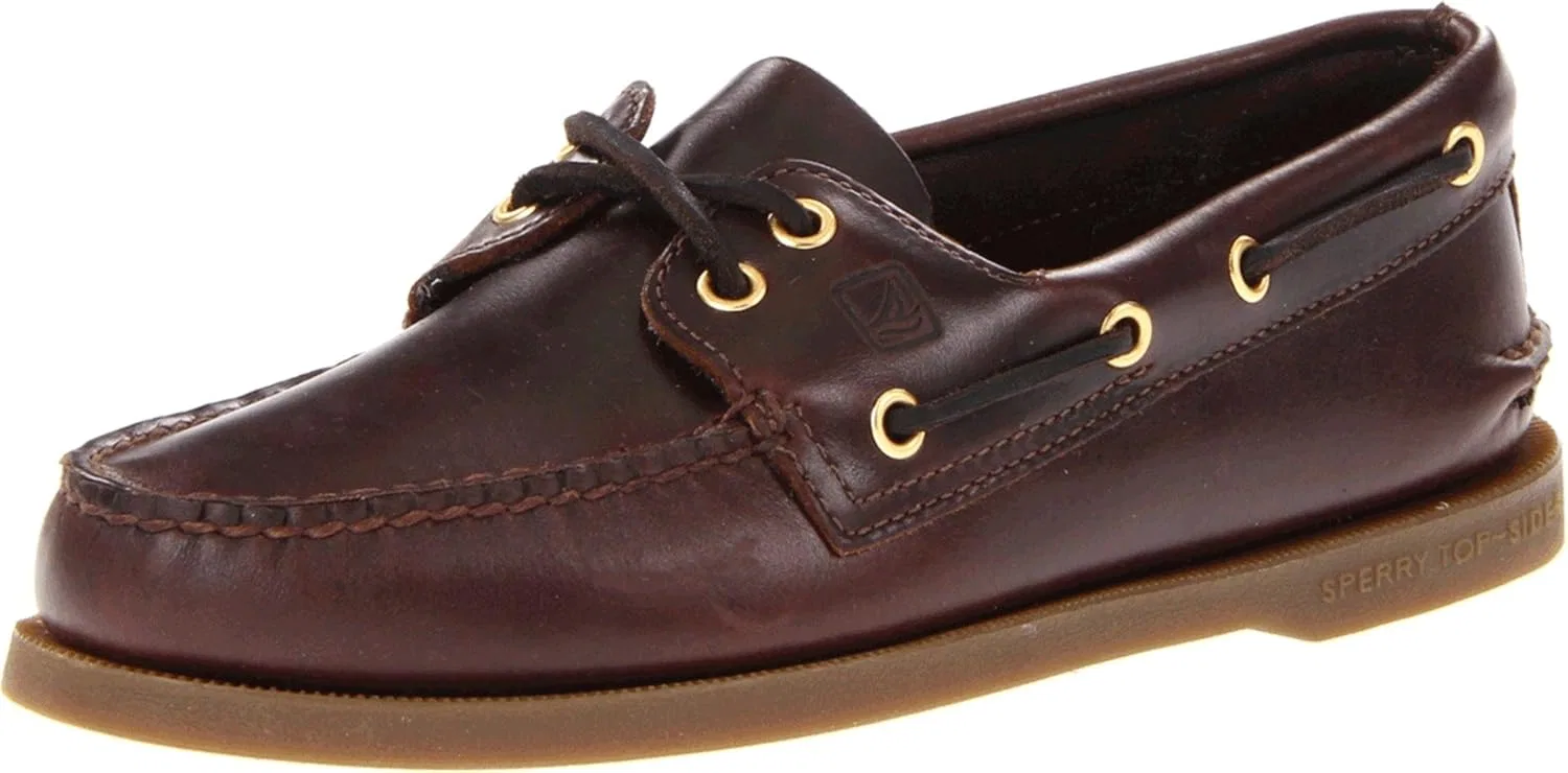 Мужские низкие туфли Sperry A/O 2-Eye Canvas Salt Washed 0836775, Amaretto