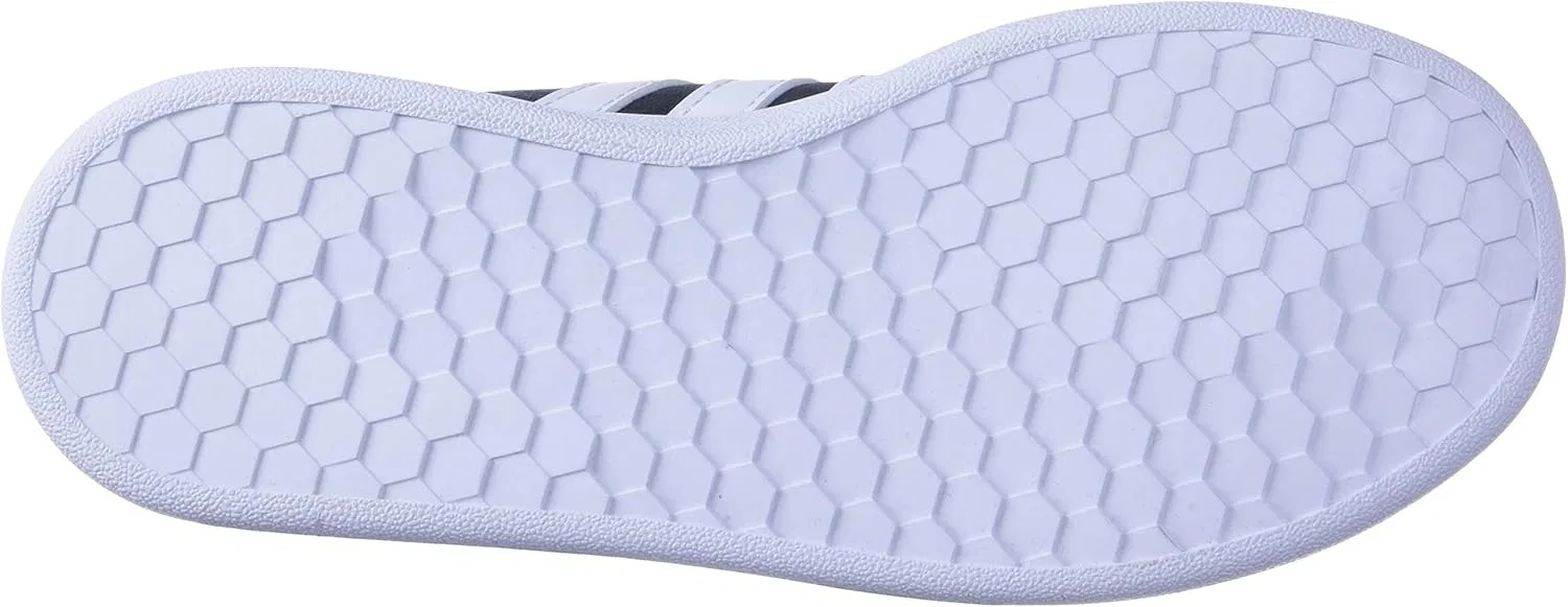Кроссовки adidas Grand Court, детские, черный/белый/серый — фото 4