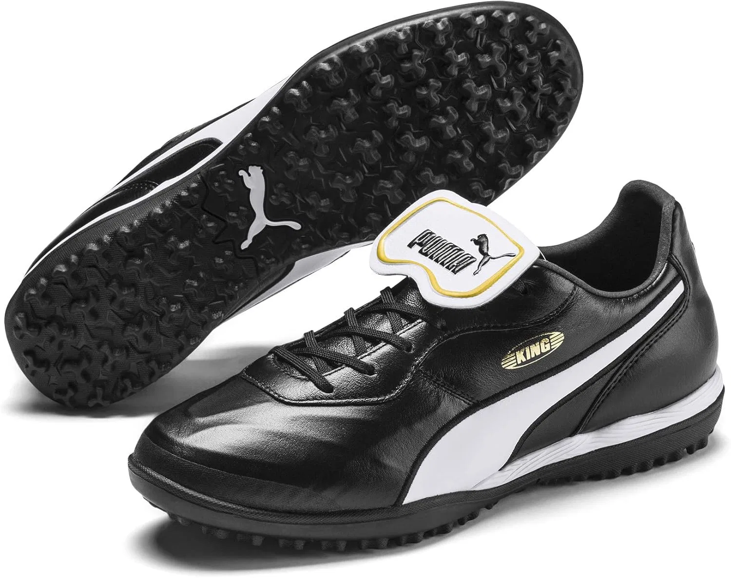 Мужские кроссовки PUMA King Top Turf, Puma Black Puma White — фото 3