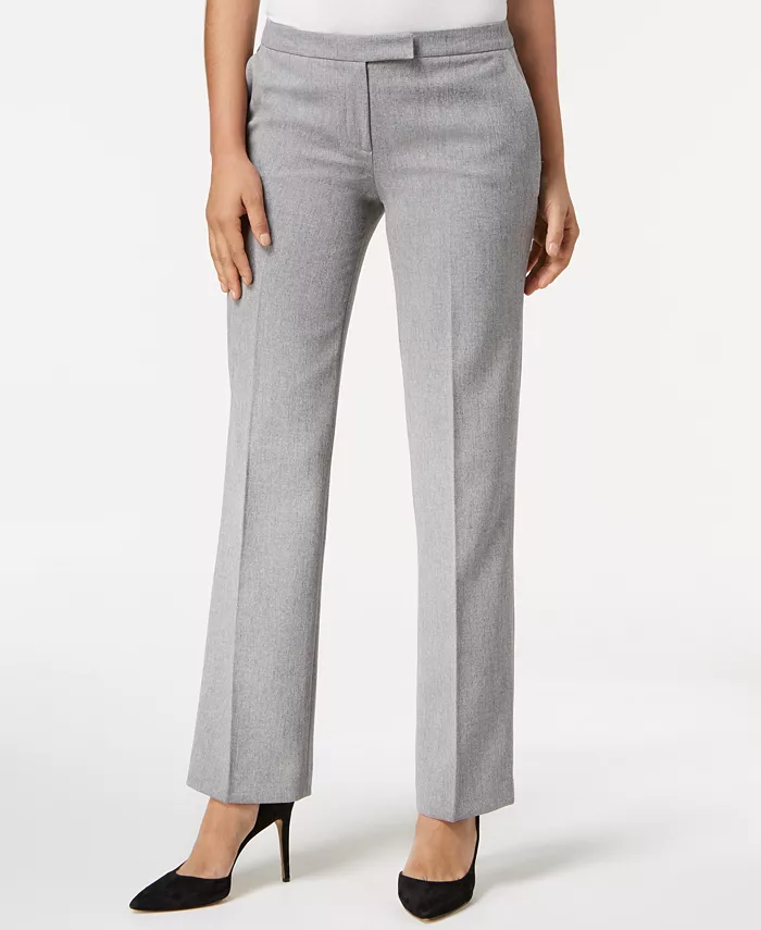 

Женские брюки Tab Waist Trouser Pant, Regular & Petite Kasper, серый