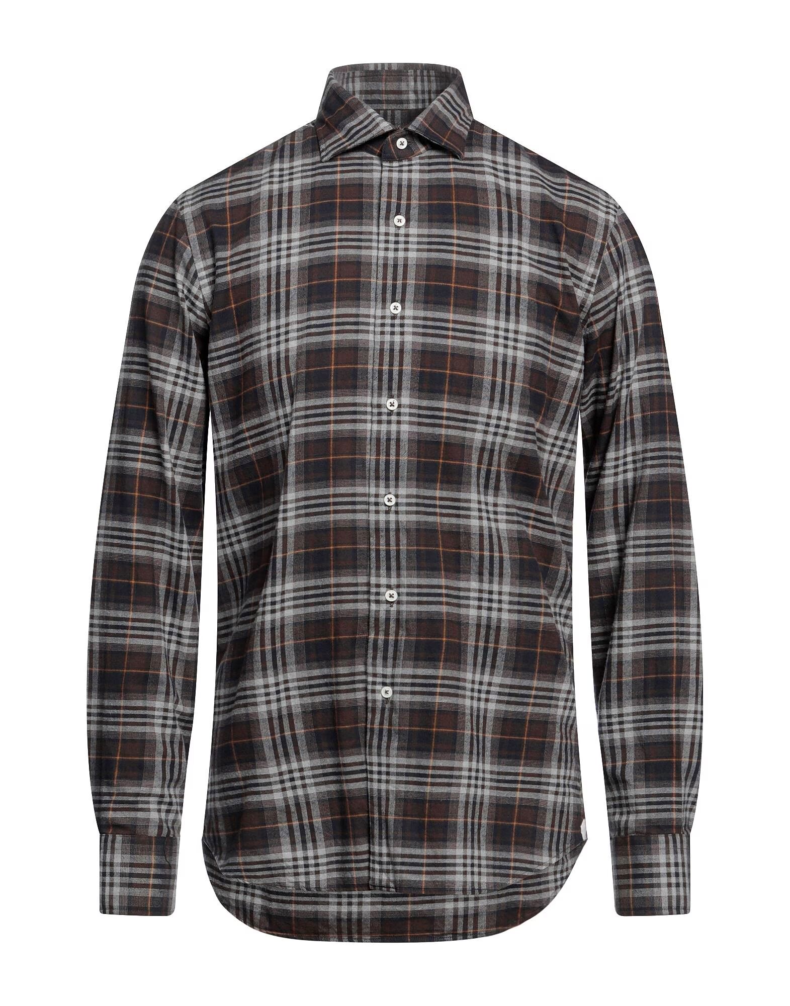 

Рубашка Alessandro Gherardi, свинцово-серый