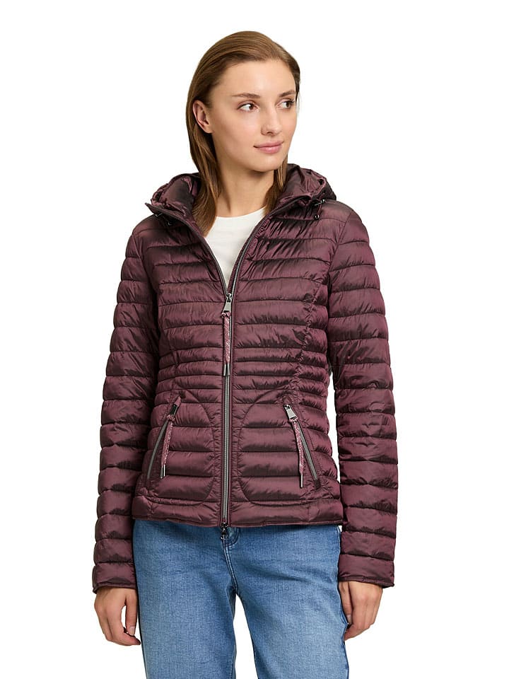 

CARTOON Стеганая куртка бордового цвета