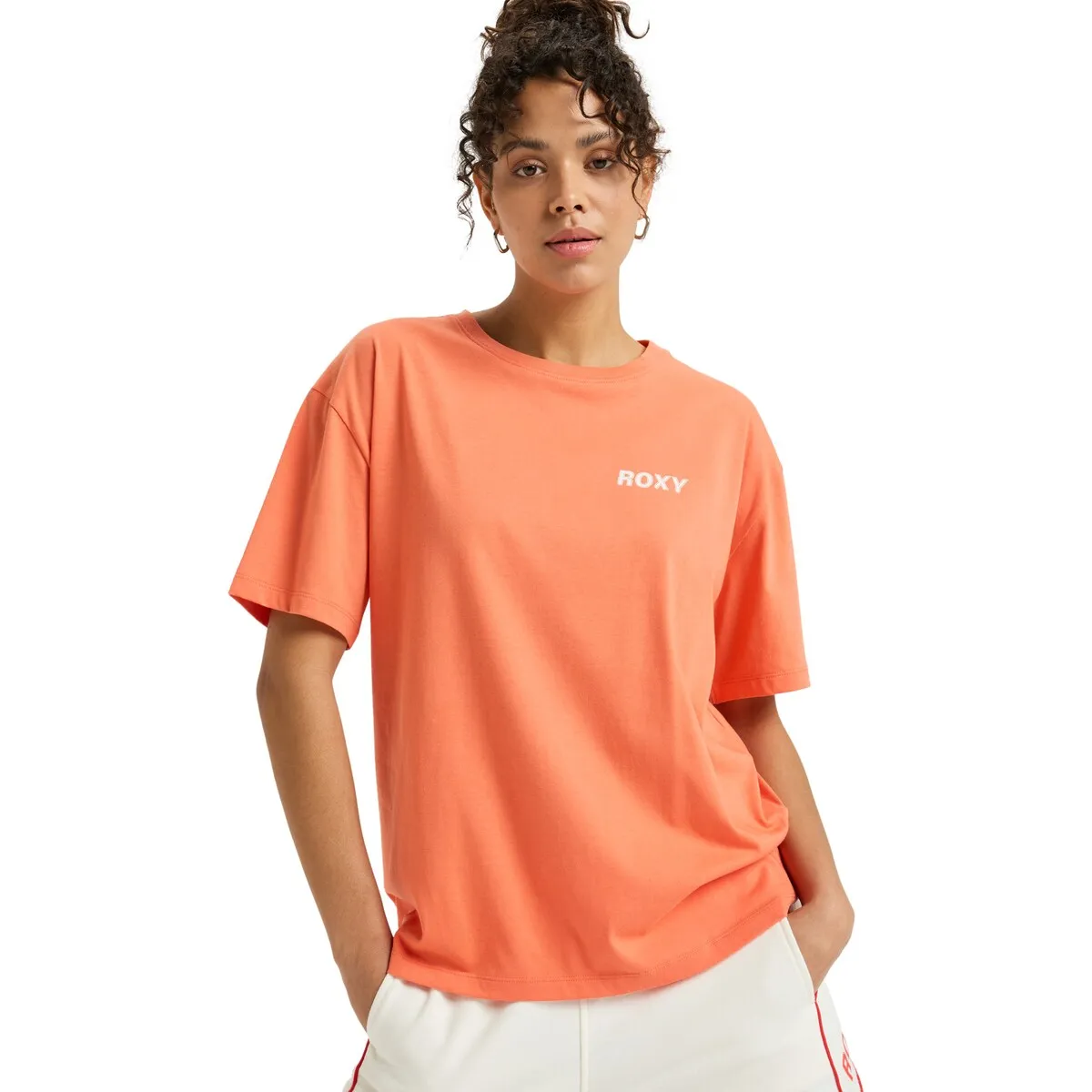 

Женская футболка Roxy Essential Energy, оранжевый