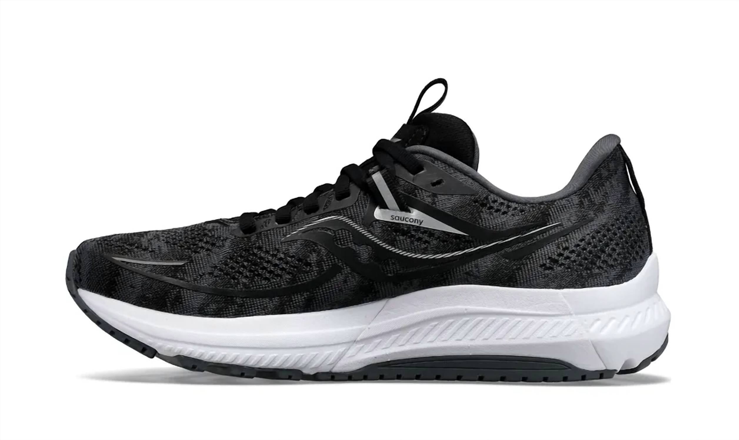 Женские кроссовки Omni 21 в черном/белом цвете SAUCONY — фото 2