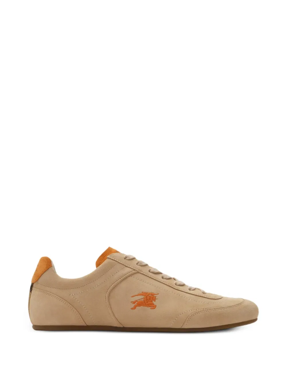 Кроссовки Suede Knight Runner Burberry, нейтральный
