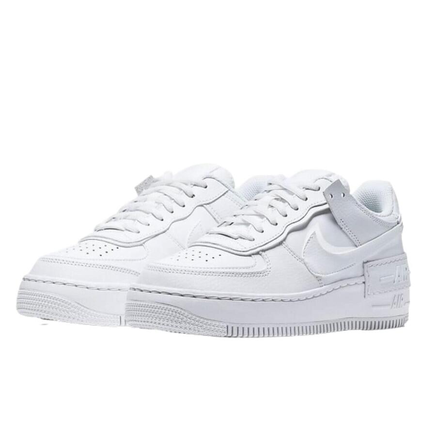 NIKE Кроссовки Air Force 1 Shadow Triple White — фото 2