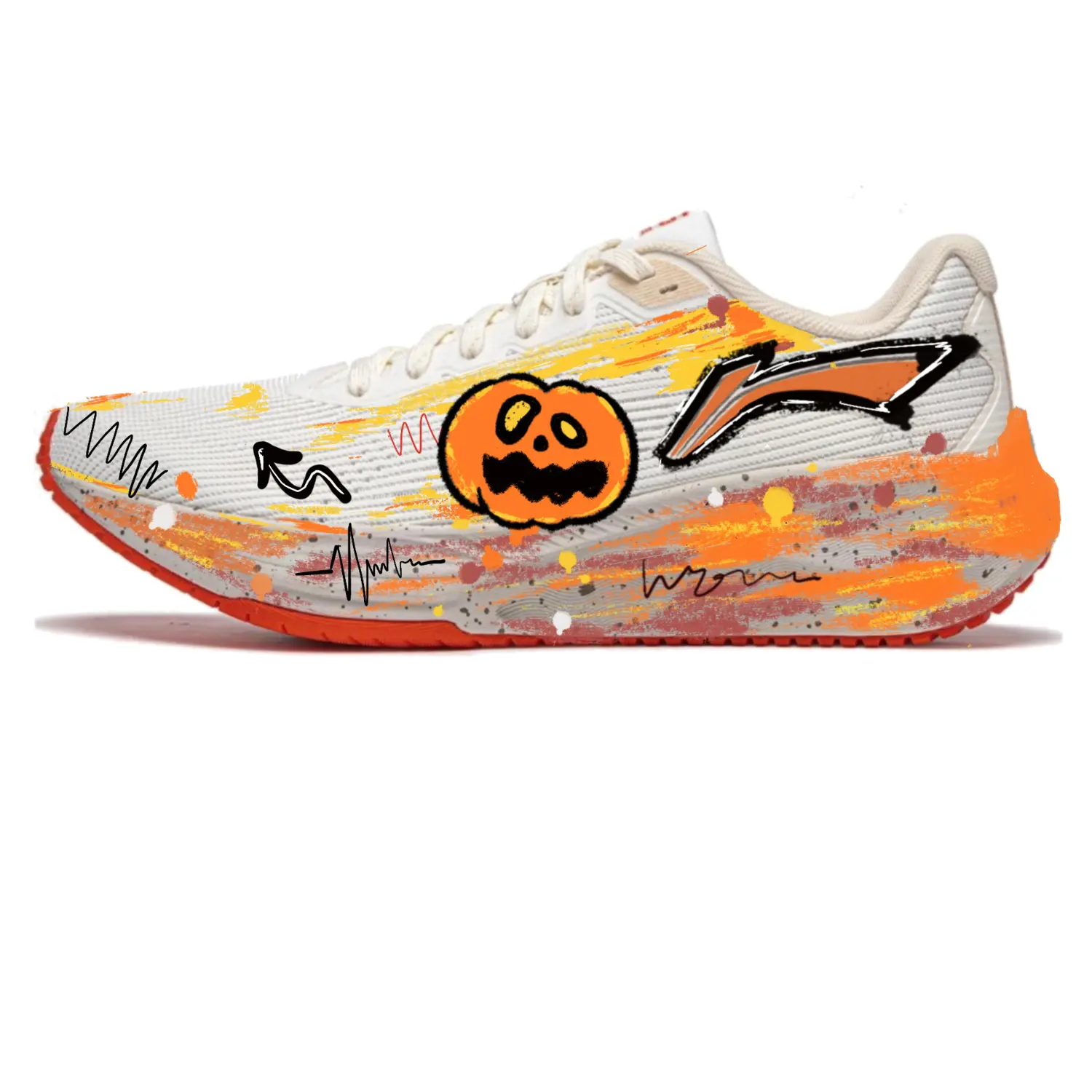 

LINING Wuyue 2.0 кроссовки для бега мужские низкие желтый/black