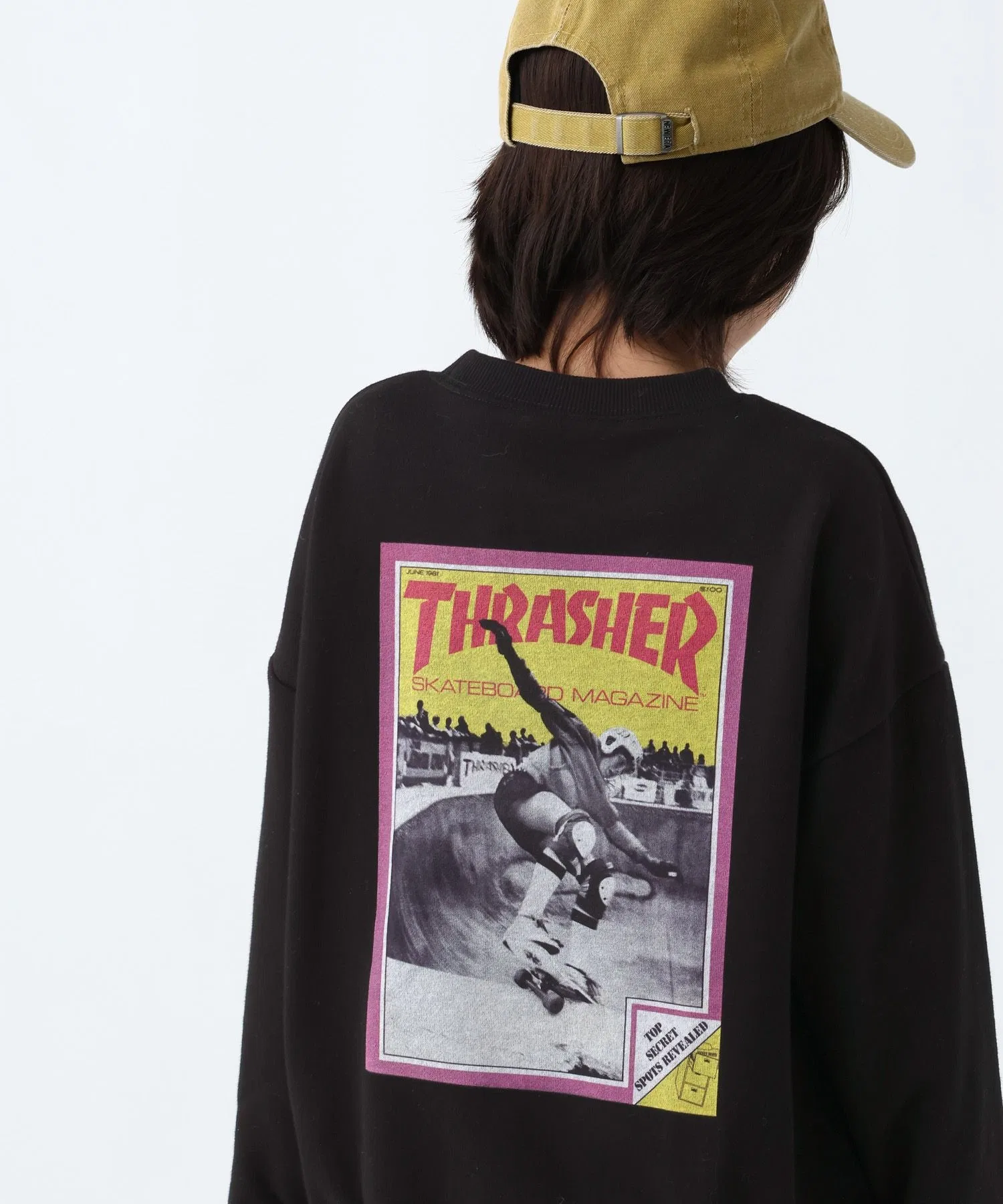 Эксклюзивная толстовка с принтом в виде постера 【THRASHER】 (детская)