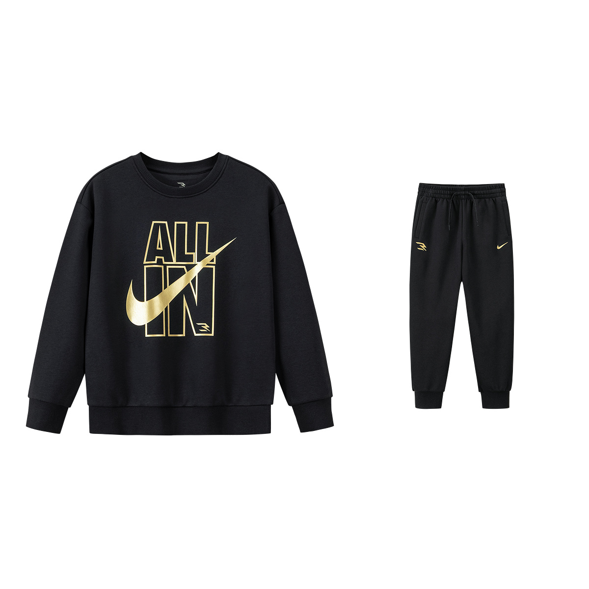 

Детская повседневная спортивная одежда Nike, черный