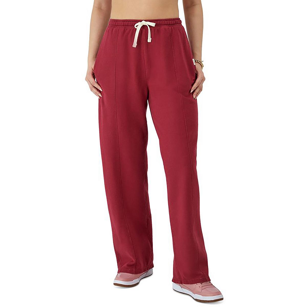 

Женские флисовые широкие спортивные штаны Champion, цвет cardinal