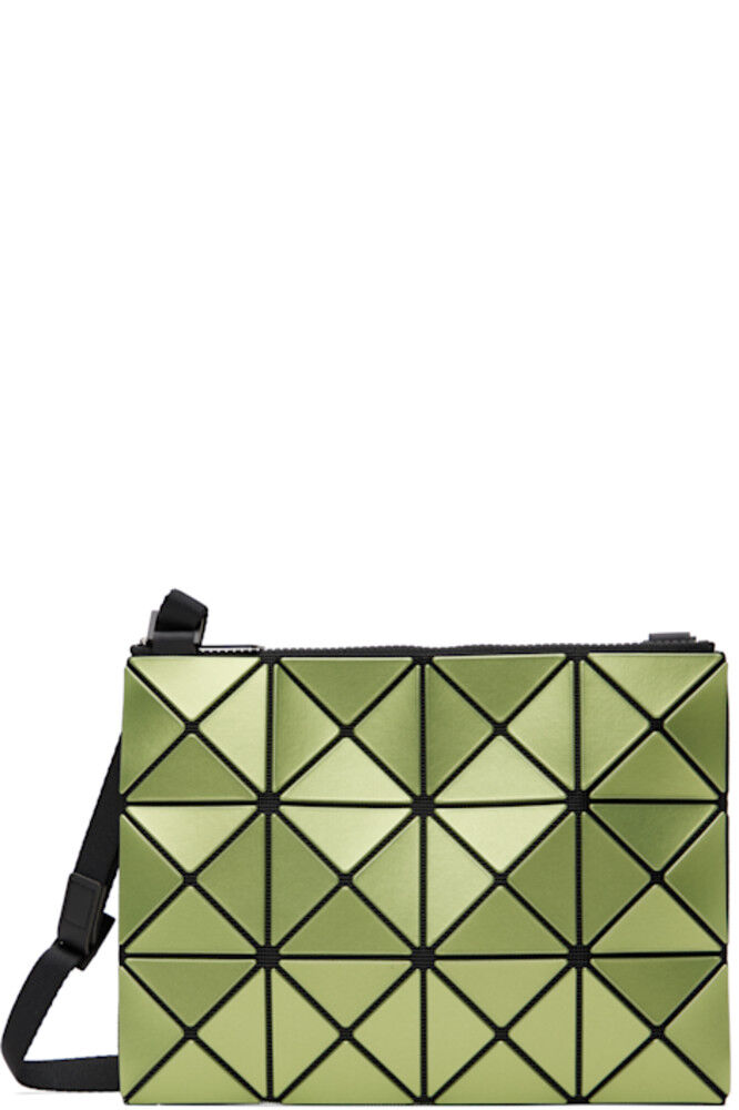 

Сумка Lucent W зеленого и желтого цвета BAO BAO ISSEY MIYAKE