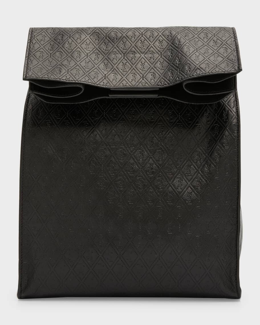 

Мужская кожаная сумка Le Monogramme Deli Paper Bag Saint Laurent