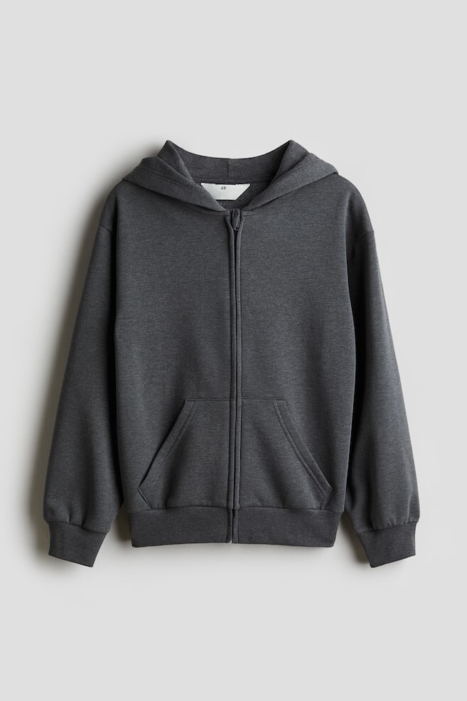 

Куртка худи оверсайз H&M, серый