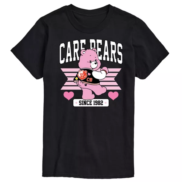 

Футболка с принтом "Care Bears" для мужчин с 1982 года Licensed Character, черный