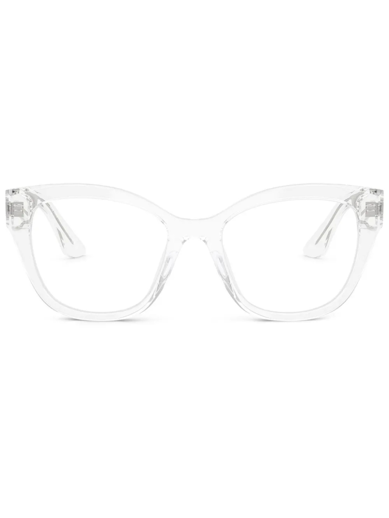 

Очки в оправе 'кошачий глаз' Miu Miu Eyewear, белый