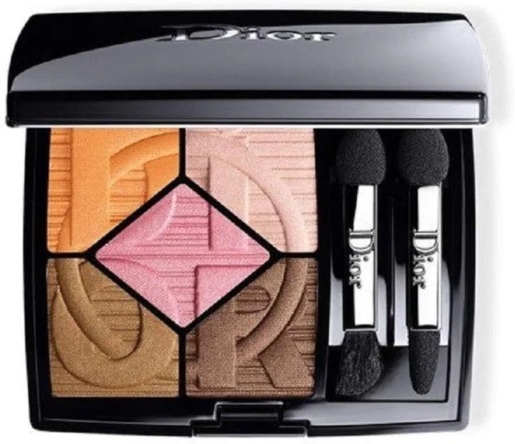 Палетка теней для век Dior Sun Crew Color Games, 1 шт, матовая