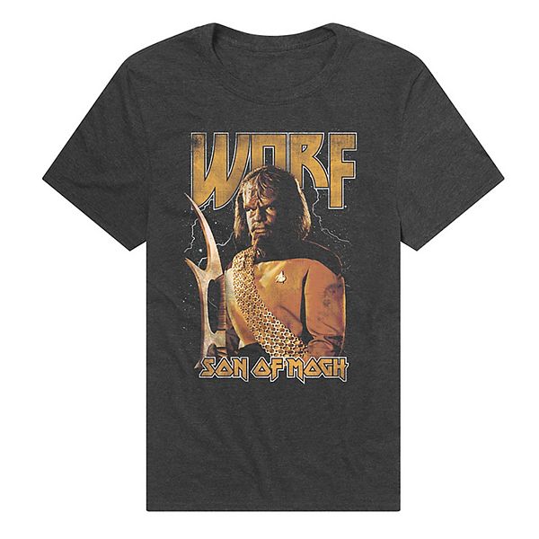 

Футболка с принтом Men's Star Trek Worf Son of Mogh Licensed Character