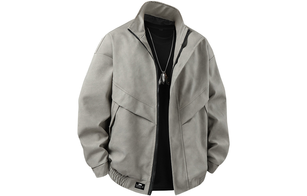 

Куртка Unisex Stand Collar Moderate ZIAREL, хаки