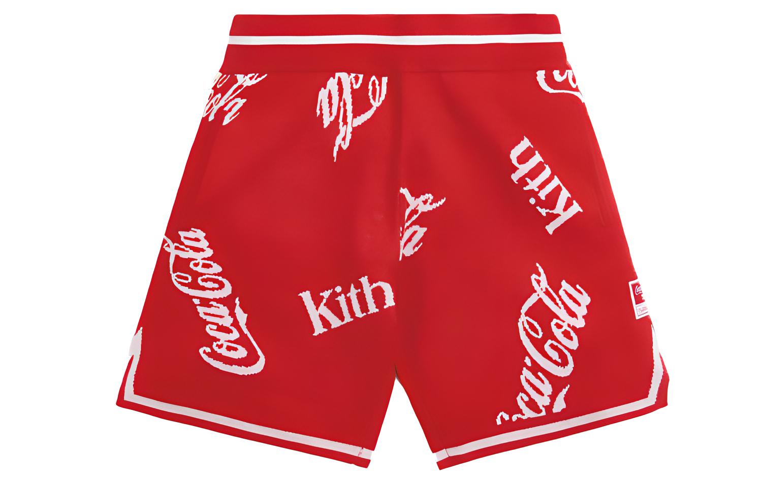 

Шорты X Coca Cola X Mitchell & Ness Coke Logo Short KITH, красный