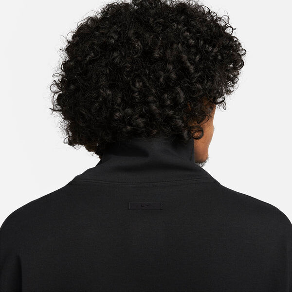 Толстовка Nike Sportswear Tech Fleece Reimagined Oversized Turtleneck Sweatshirt 'Black', черный — фото 3