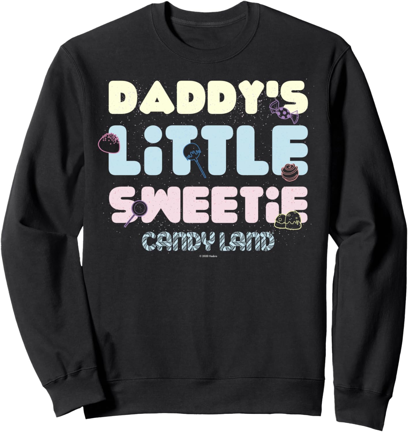 

Толстовка Candy Land Daddy's Little Sweetie, черная Candyland, Черный, Толстовка Candy Land Daddy's Little Sweetie, черная Candyland