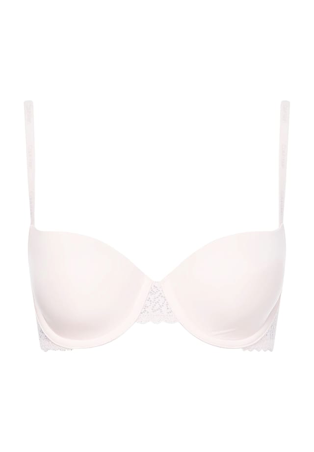 

Бюстгальтер балконет кружевной Calvin Klein, цвет 2nt ny.thi