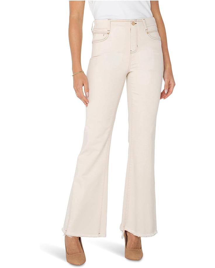 

Джинсы Liverpool Los Angeles Gia Glider Pull-on Flare With Forward Side Seam, цвет Seaside Dunes